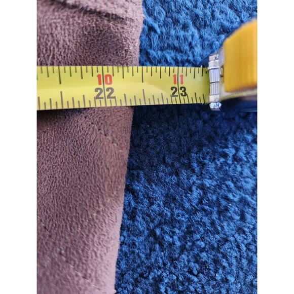 OutBack Trading Co. Brown Insulated Women's Suede Vest Xl - Picture 7 of 10